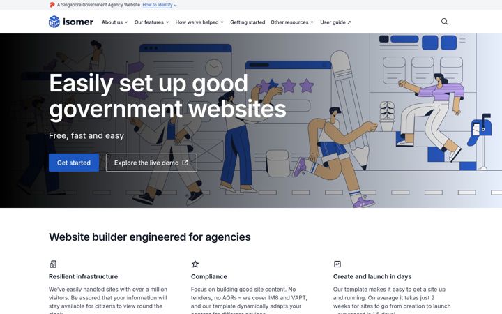 Screenshot of by.gov.sg