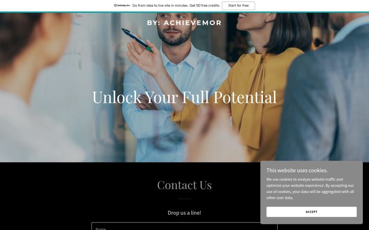 Screenshot of byachievemor.us