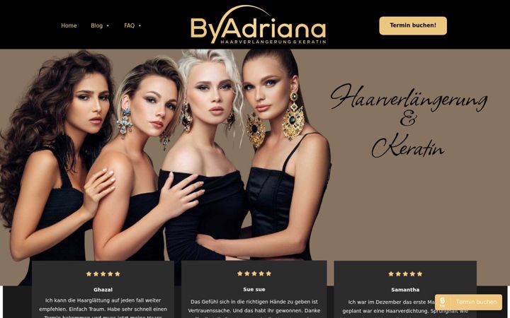 Screenshot του byadriana.de