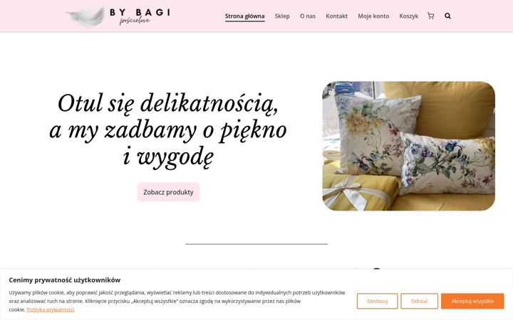 Ekraanipilt saidist bybagi.pl