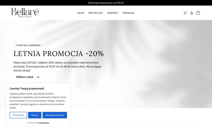 Screenshot of bybellare.pl
