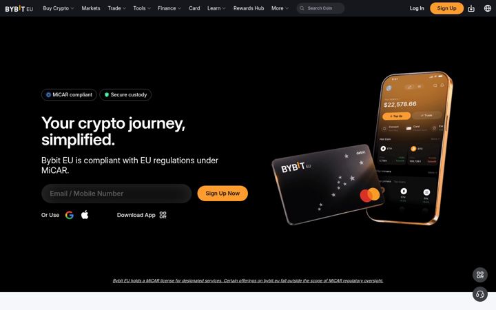 Screenshot of bybit.nl