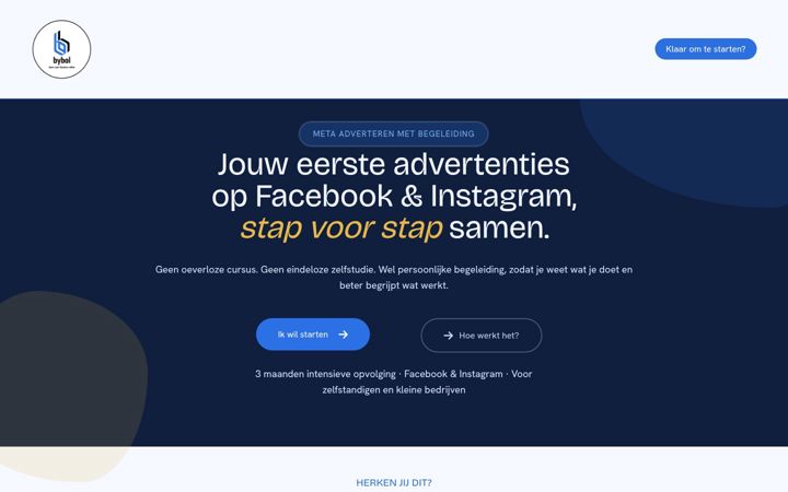 Screenshot of bybol.be