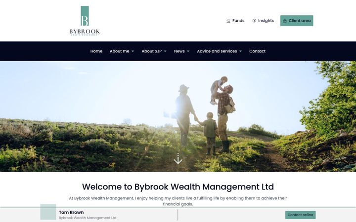 Screenshot of bybrookwm.co.uk