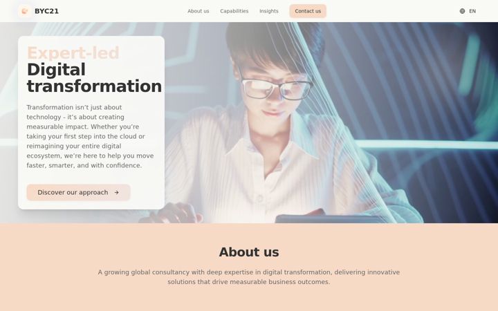 Screenshot of byc21.com