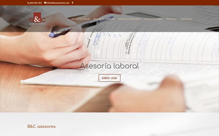 Screenshot von bycasesores.net