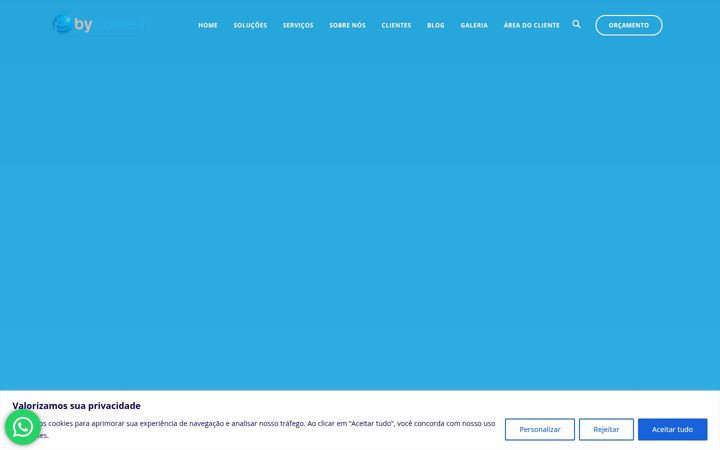 Screenshot stránky byconnex.com.br