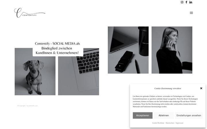Screenshot of bycontentify.de