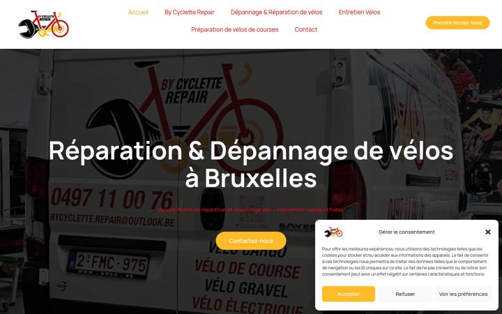 Screenshot of bycycletterepair.be