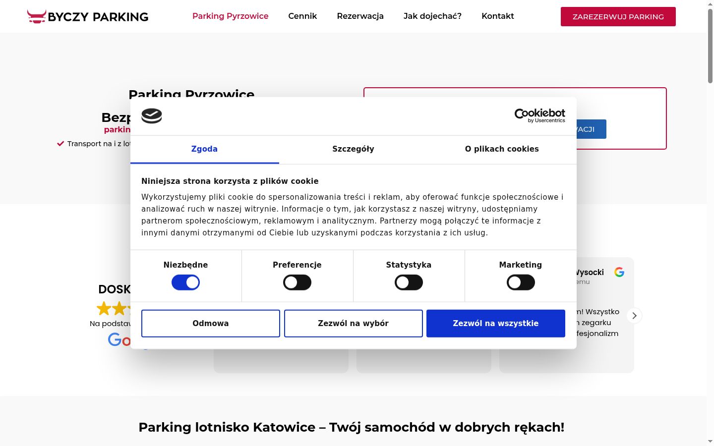 Screenshot tal-banner tal-kunsens muri qabel kwalunkwe interazzjoni