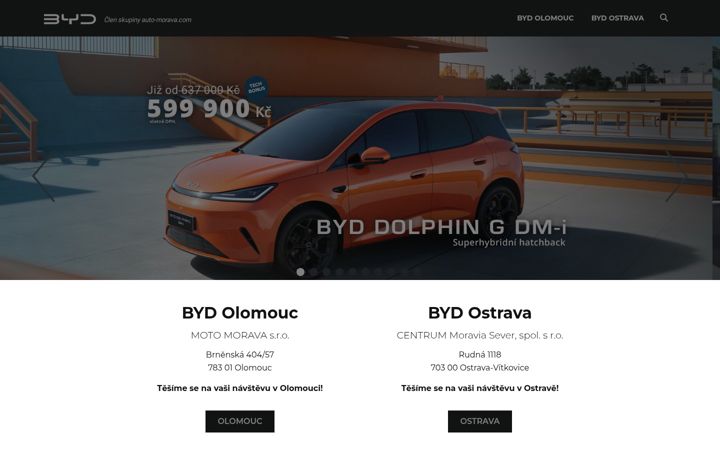 Screenshot of byd-moravia.cz