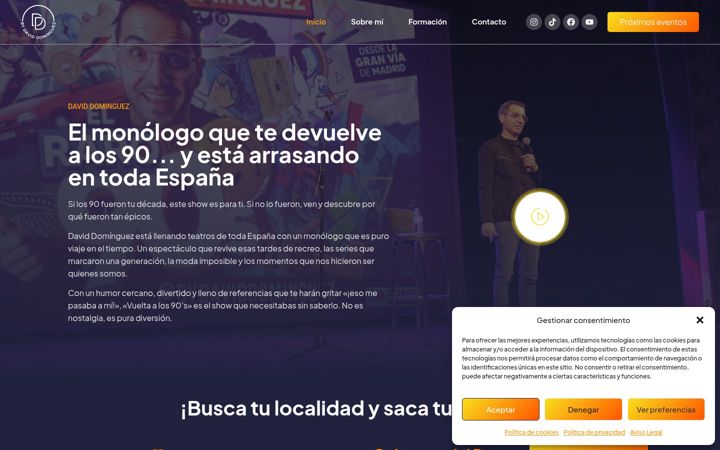 Screenshot of bydaviddominguez.com