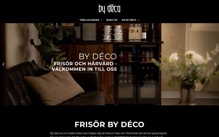 Screenshot of bydeco.se