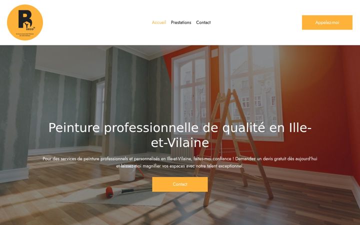Screenshot of bydeco35.fr