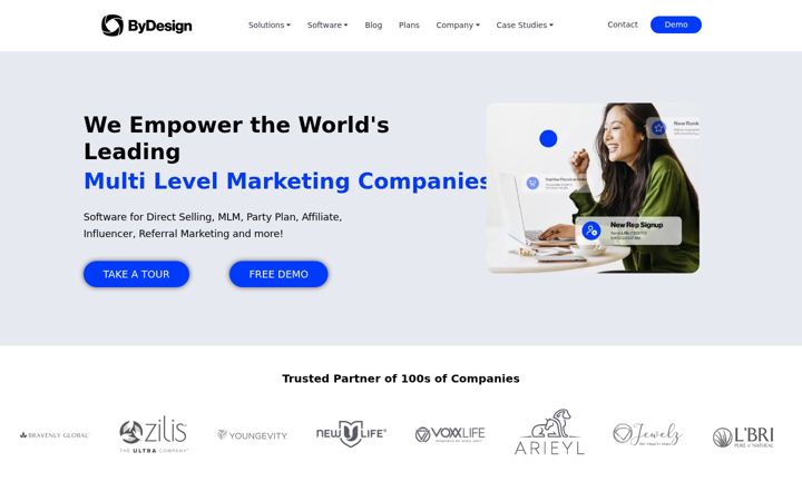 Screenshot of bydesign.com