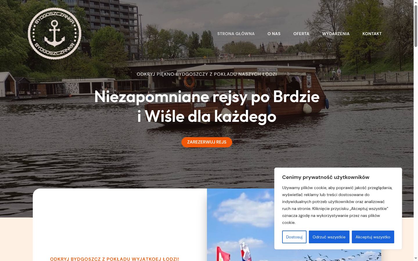 Ekrānuzņēmums ar piekrišanas baneri, kas tika rādīts pirms jebkādas mijiedarbības