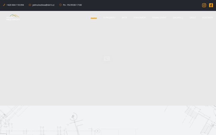 Screenshot van bydlenimezivrchy.cz