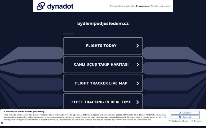 Screenshot of bydlenipodjestedem.cz