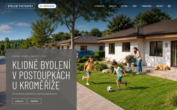 Zrzut ekranu bydlenipostoupky.cz