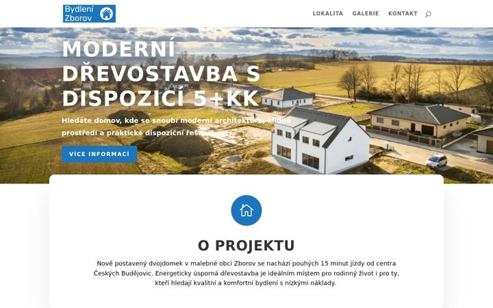 Screenshot of bydlenizborov.cz