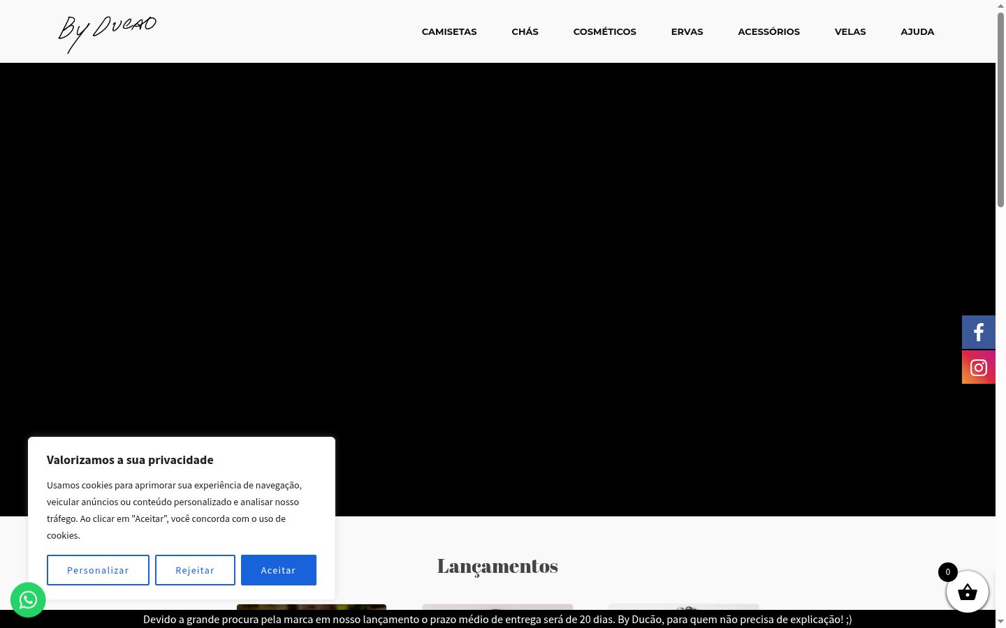 Sutikimo reklamjuostės, rodytos prieš bet kokią sąveiką, ekrano kopija