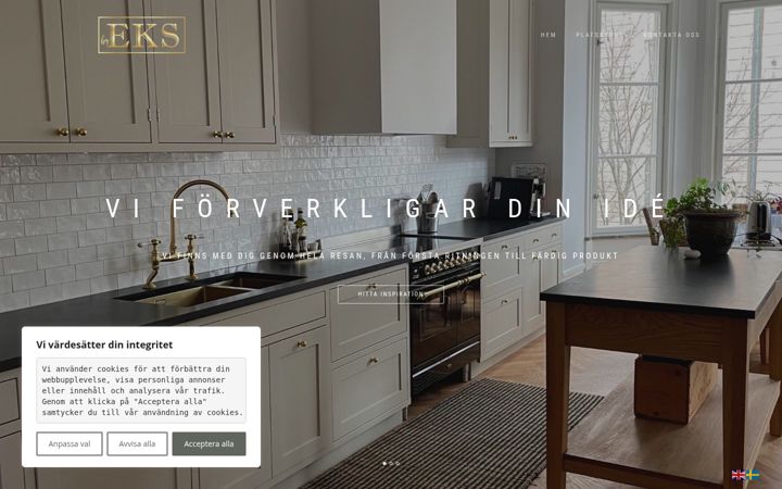 Screenshot of byeks.se