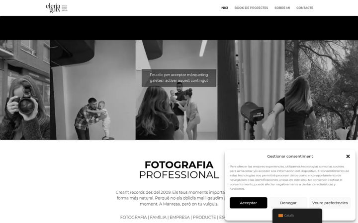 Screenshot of byelenaguix.com