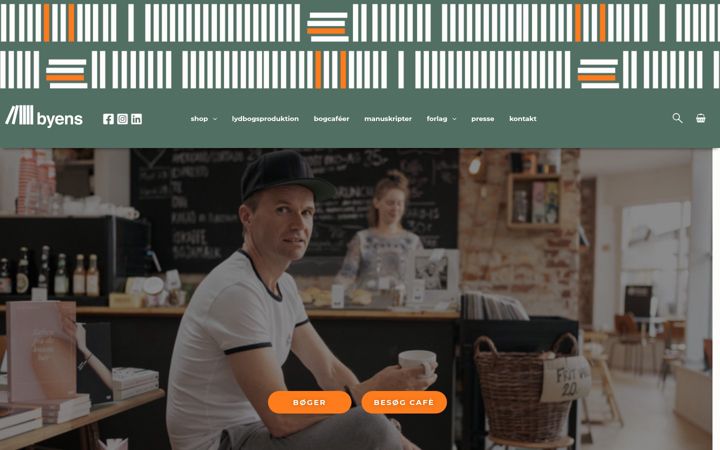 Screenshot of byensforlag.dk