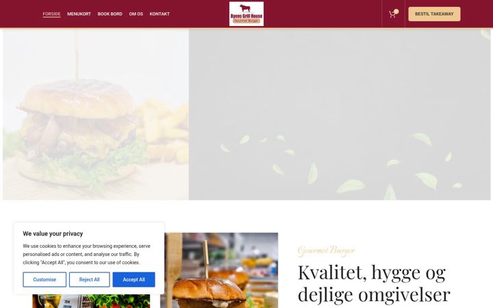 Screenshot of byensgrillauning.dk