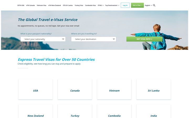 Screenshot of byevisa.com