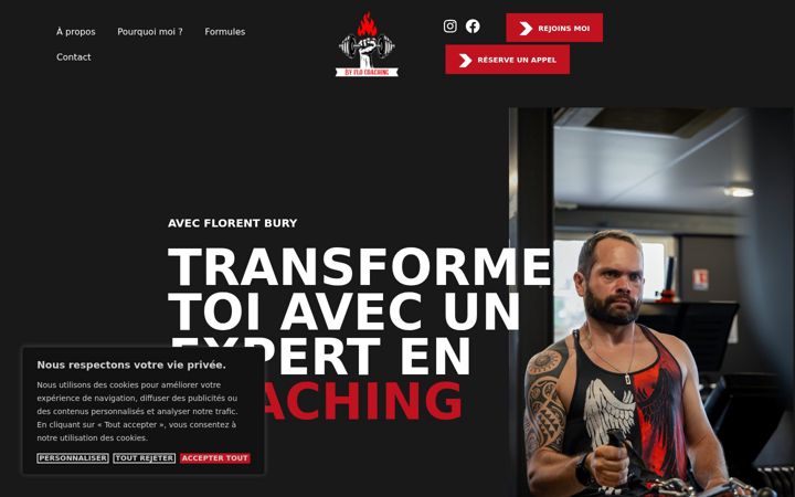 Screenshot of byflo-coaching.fr