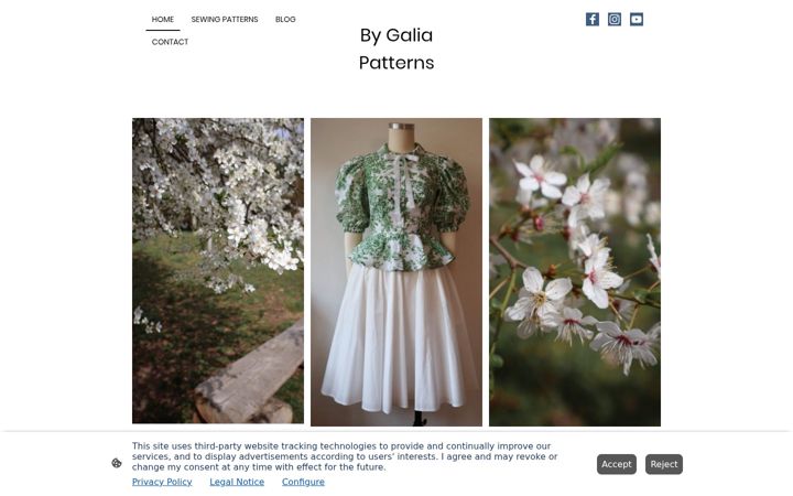 Screenshot of bygalia.net