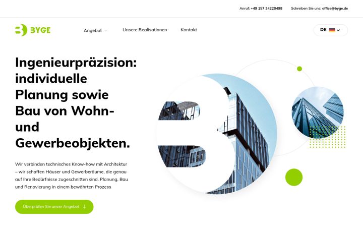 Screenshot di byge.de