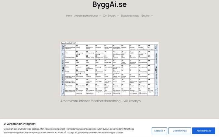 Snimka zaslona za byggai.se