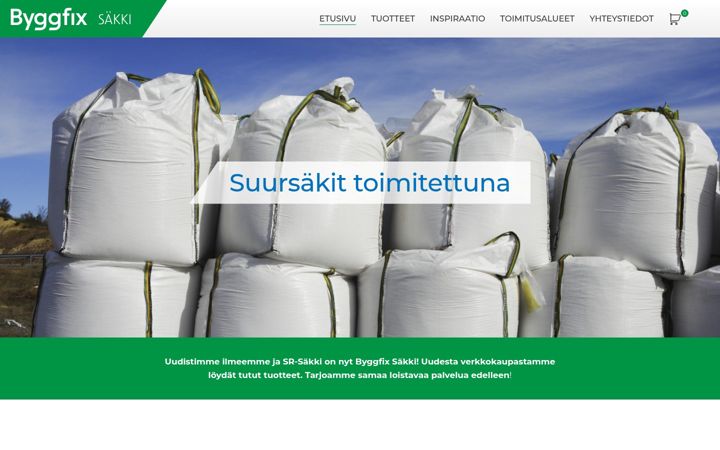 Screenshot von byggfix-sakki.fi