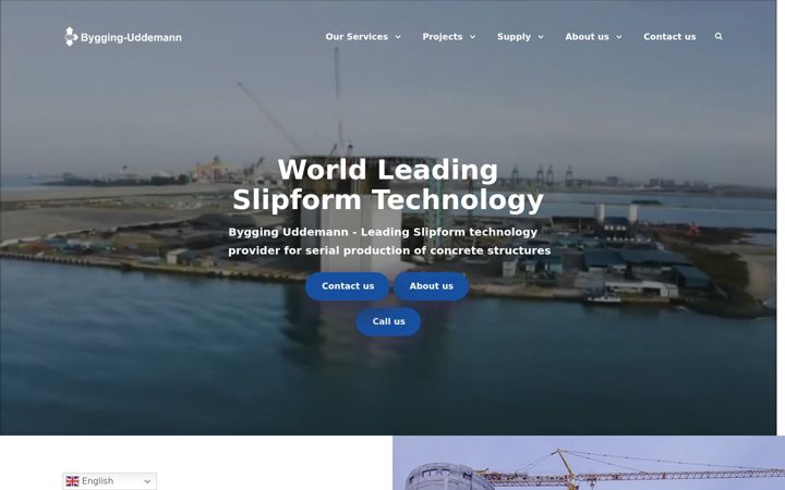 Screenshot of bygging-uddemann.com