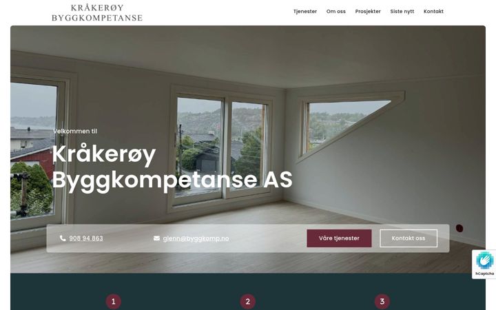 Screenshot of byggkomp.no