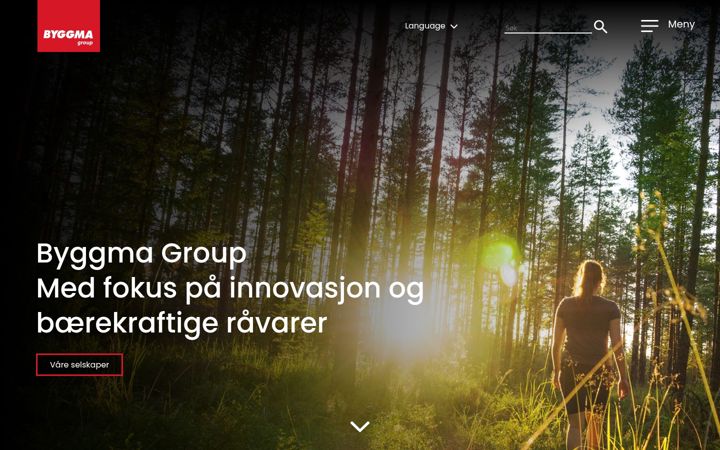 Screenshot of byggma.no
