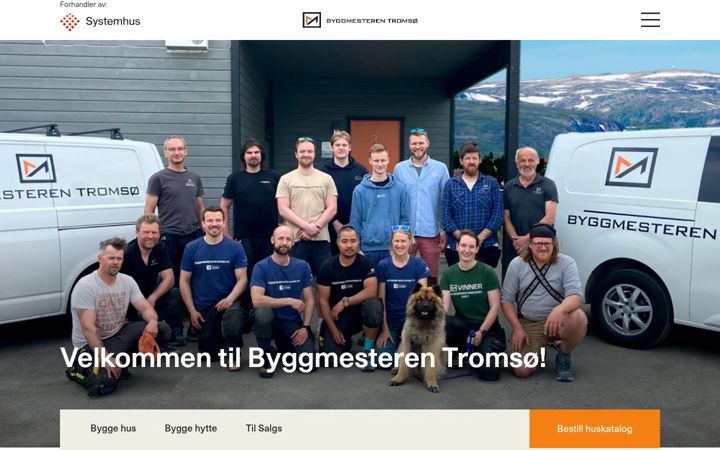 Screenshot του byggmesterentromso.no
