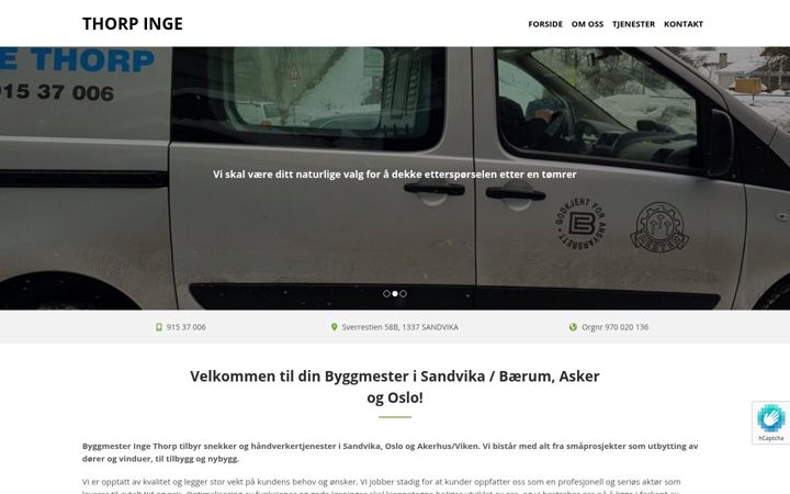 Screenshot von byggmesteringethorp.no