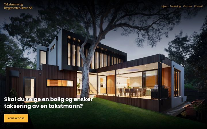 Screenshot von byggmesterskare.no