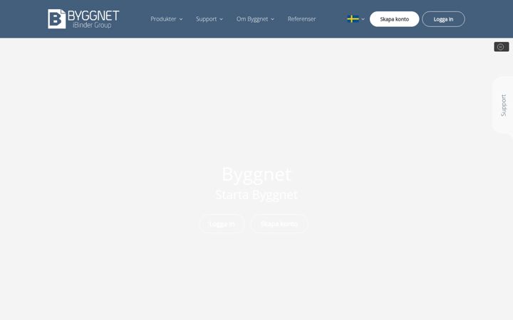 Snímek obrazovky byggnet.se