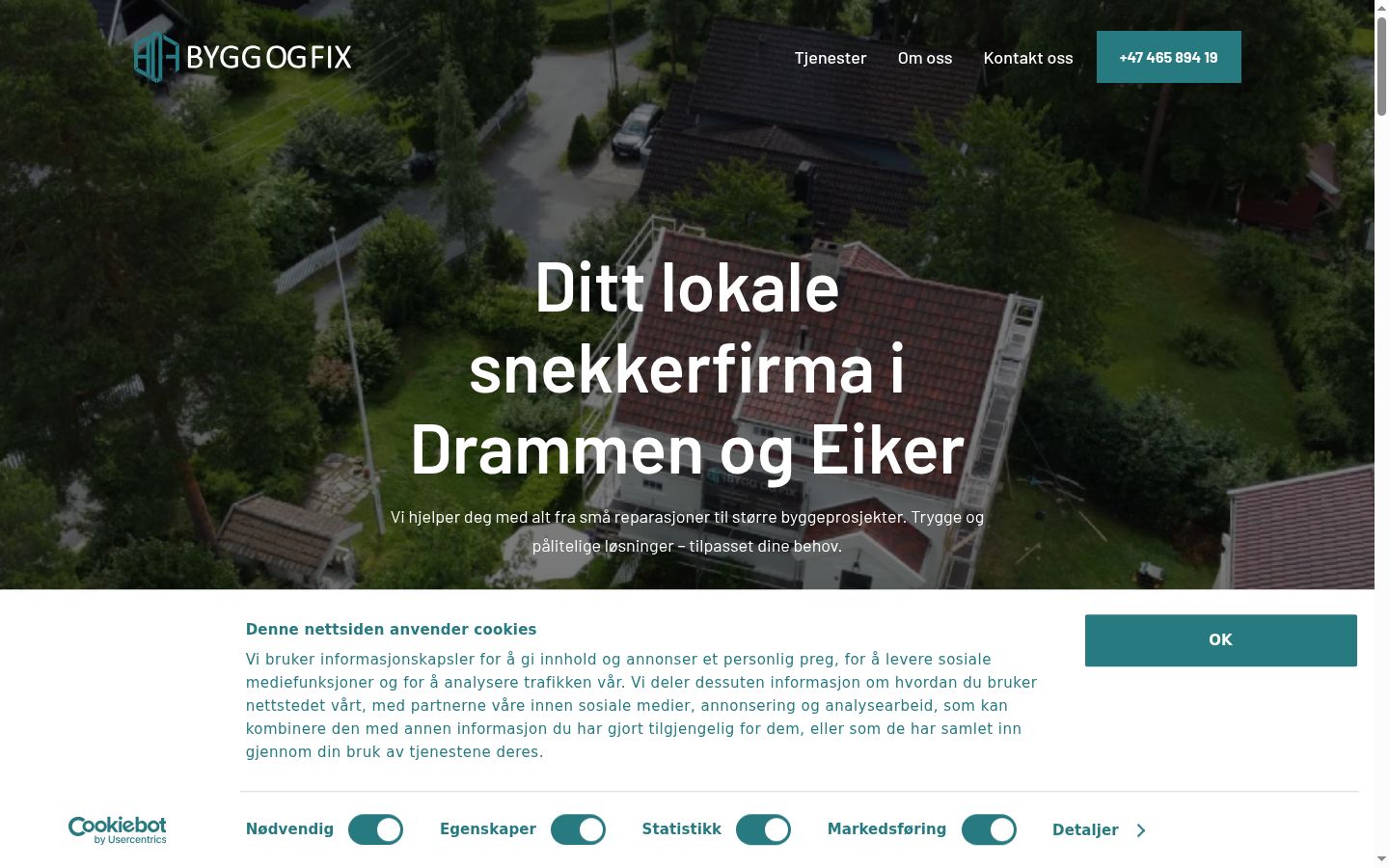 Sutikimo reklamjuostės, rodytos prieš bet kokią sąveiką, ekrano kopija