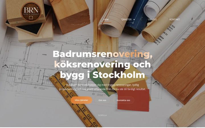 Screenshot of byggrum.com