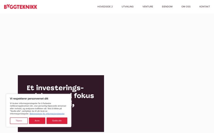 Screenshot von byggteknikk.net