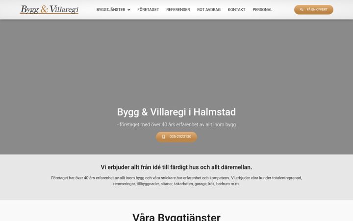 Skärmbild av byggvillaregi.se