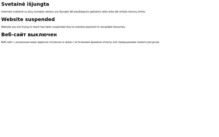 Screenshot of bygloss.lt