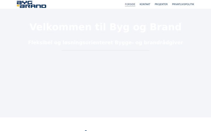 Screenshot of bygogbrand.dk