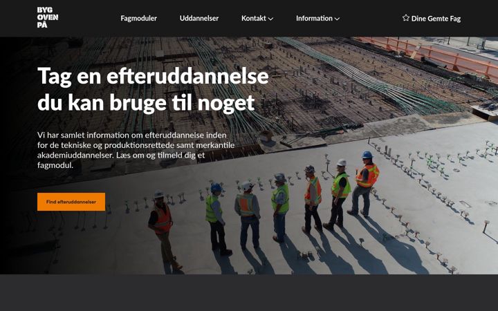 Screenshot of bygovenpaa.dk