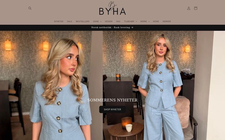 Screenshot of byha.no
